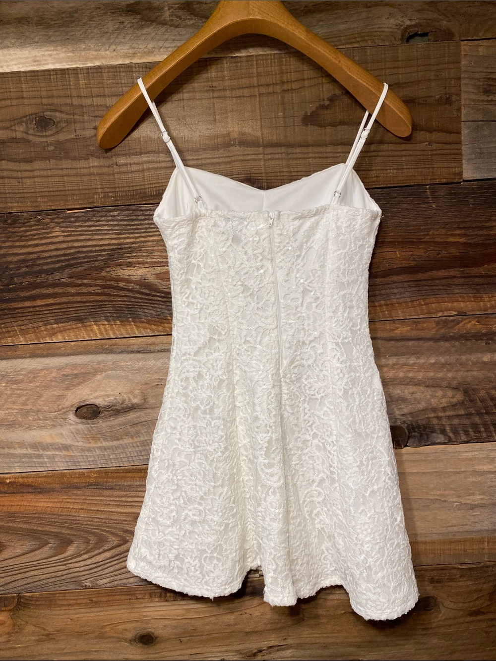 Windsor white A line sweet sensation white graduation dress medium m graduation - Picture 4 of 8